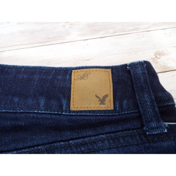 American Eagle Cuffed Stretch Denim Shorts - Picture 8 of 8